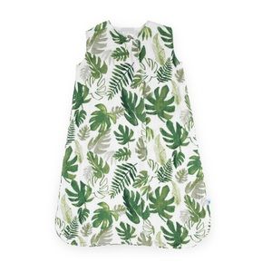 Little Unicorn Cotton Muslin Sleep Bag Tropical Leaf